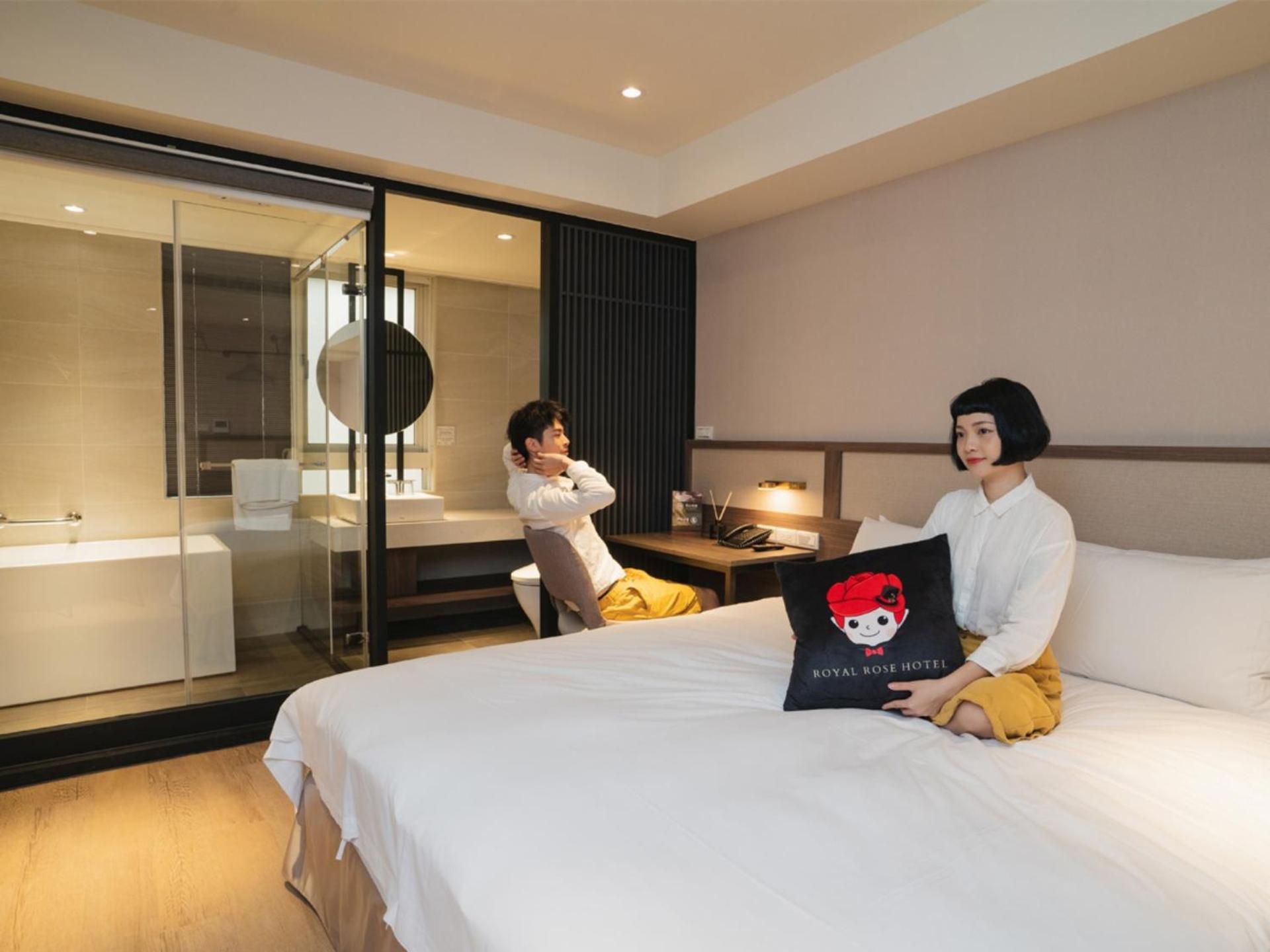Royal Rose Hotel Linsen Taipeh Zimmer foto