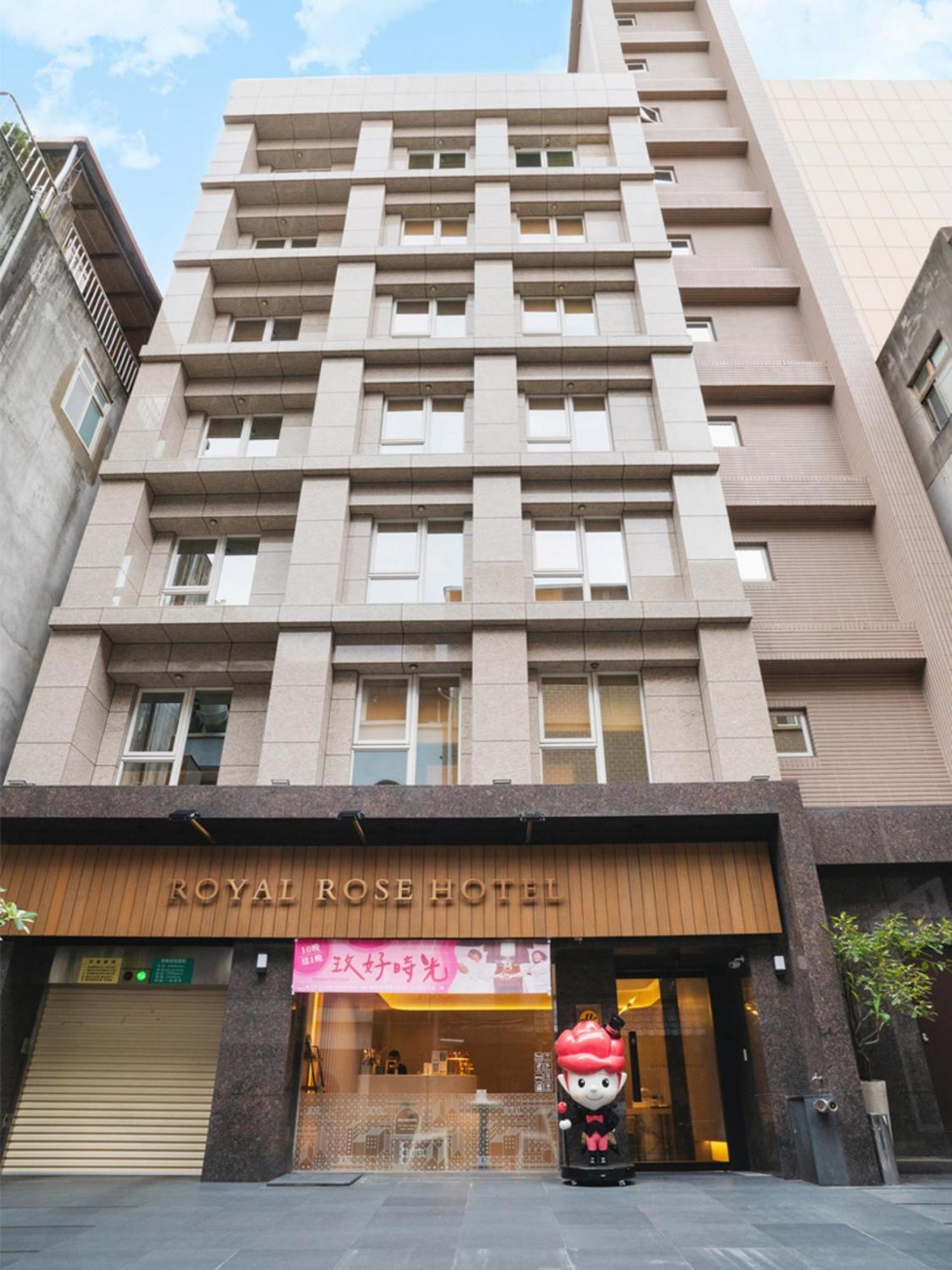 Royal Rose Hotel Linsen Taipeh Exterior foto