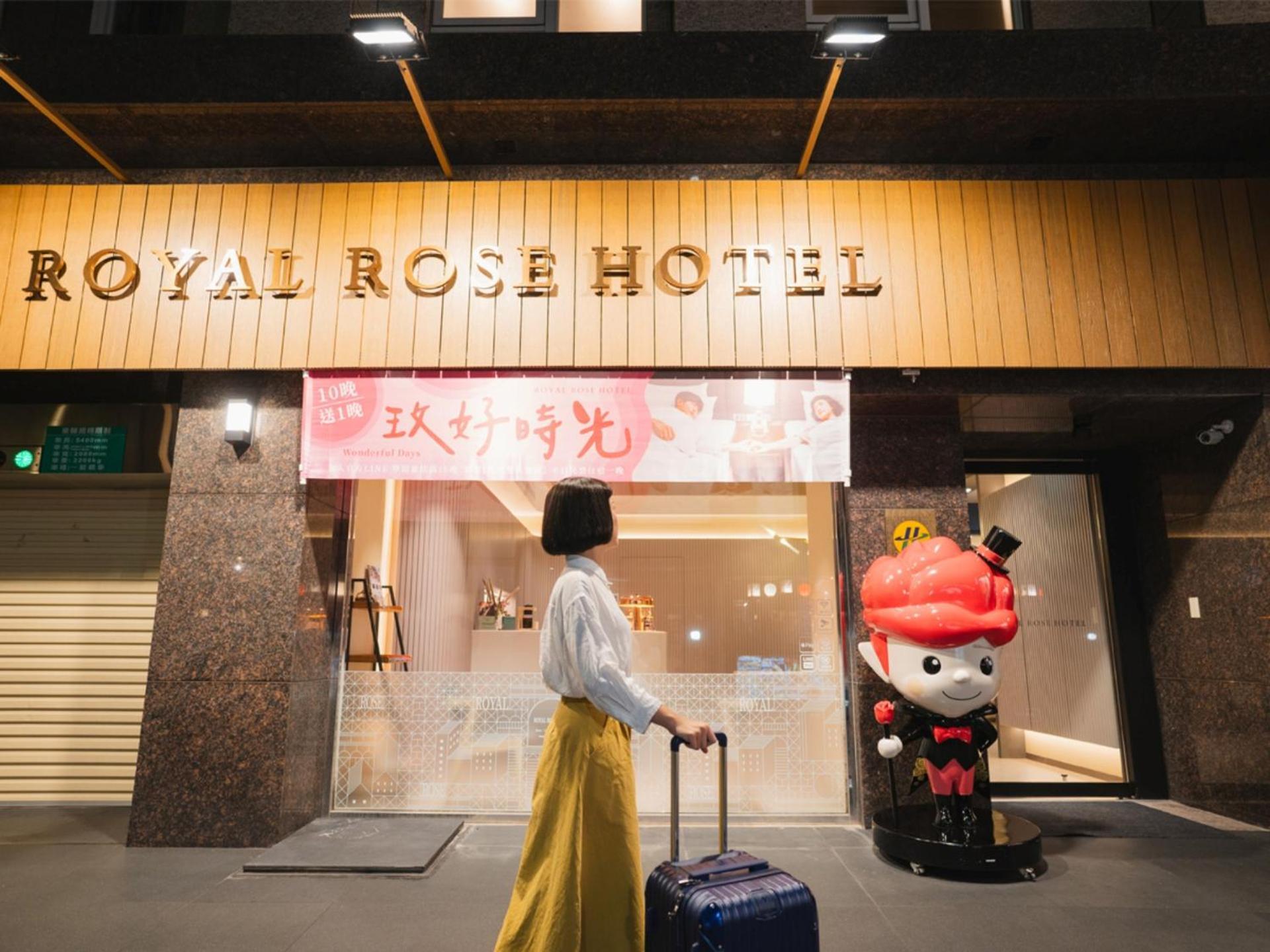 Royal Rose Hotel Linsen Taipeh Exterior foto