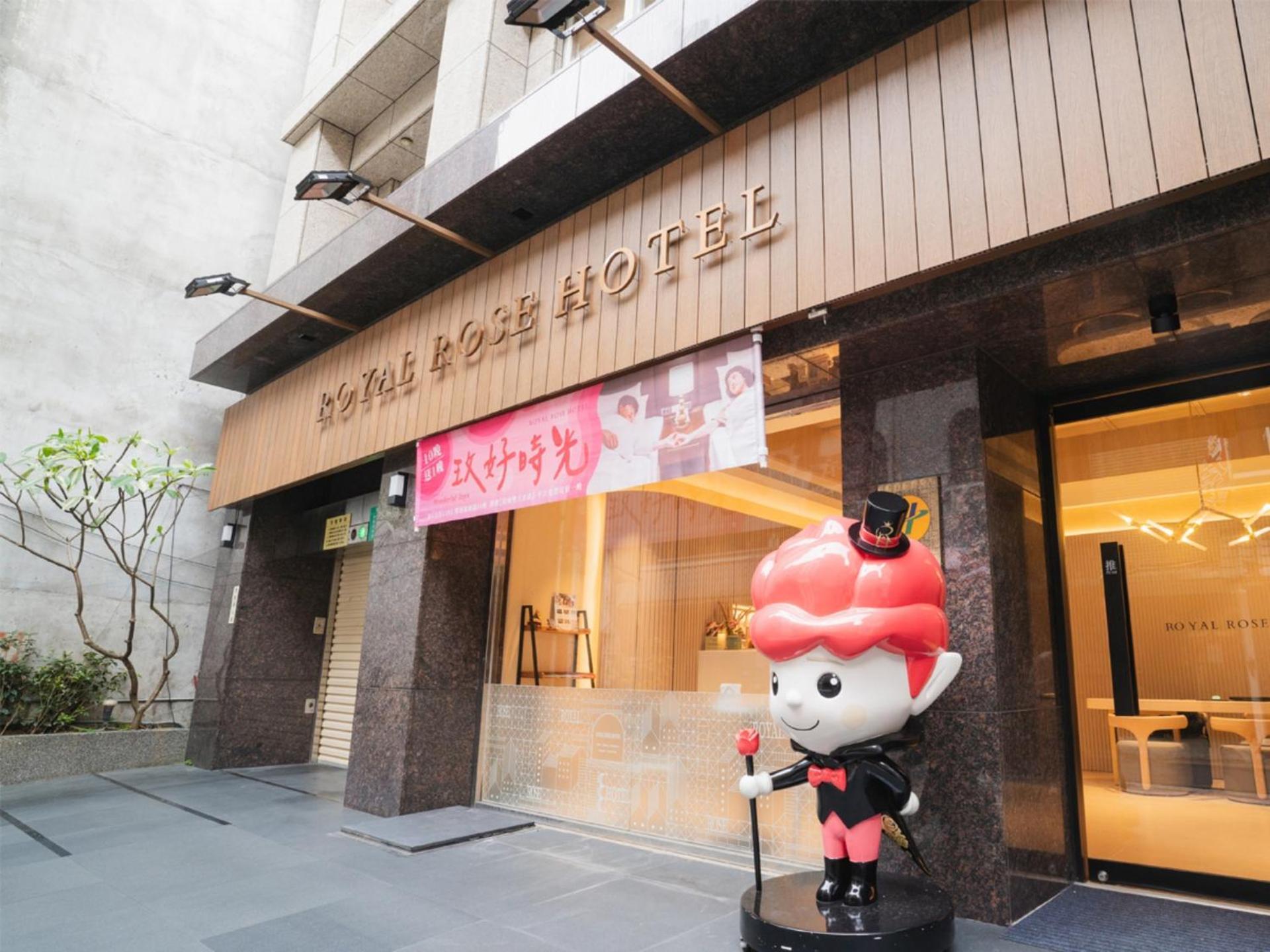 Royal Rose Hotel Linsen Taipeh Exterior foto