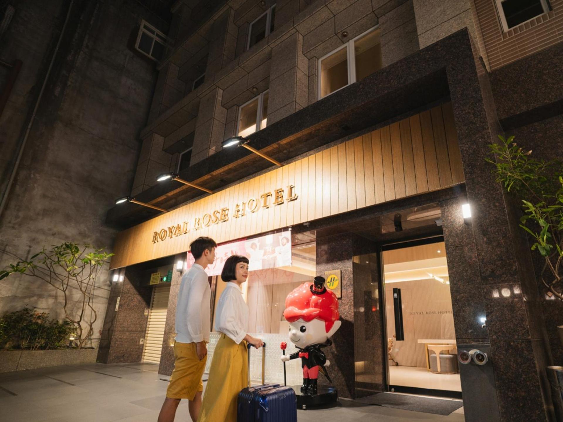 Royal Rose Hotel Linsen Taipeh Exterior foto